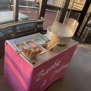Stand de barbe à papa (vente)
