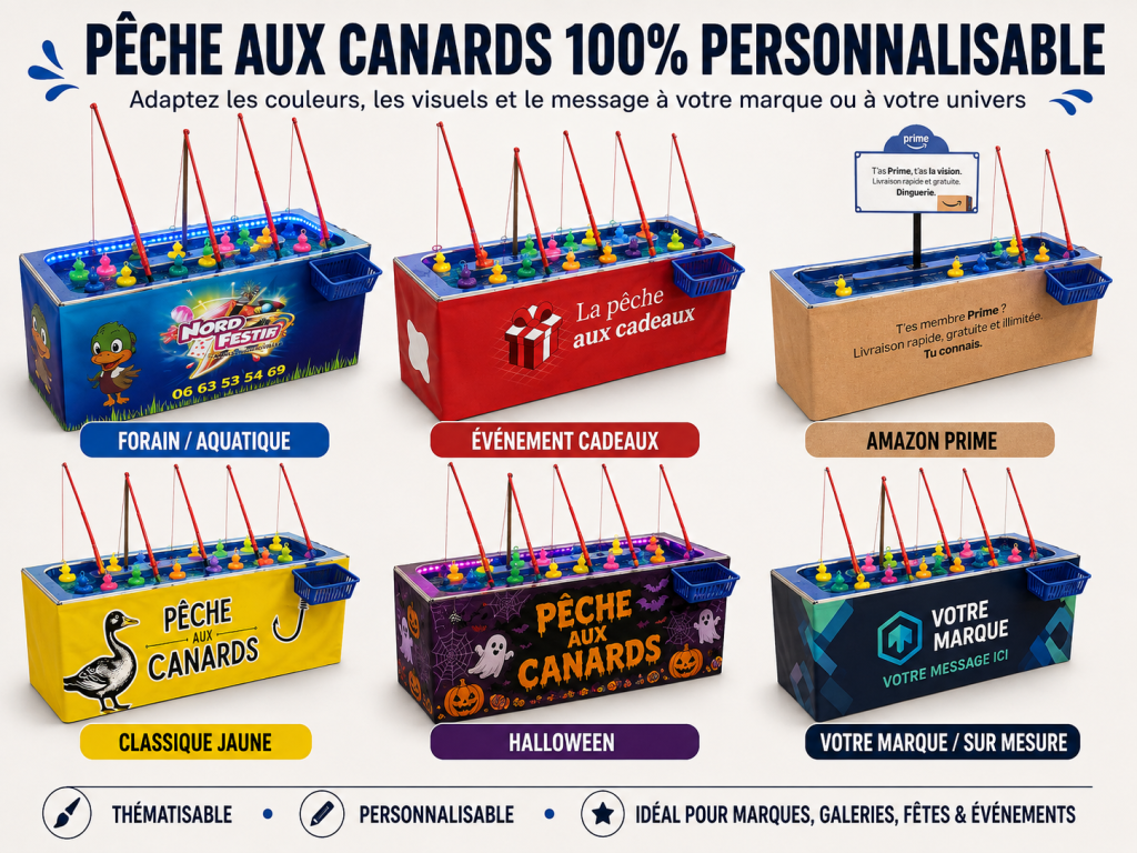 Peche Aux Canards Personnalisation