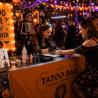 Bar A Tatouages Halloween