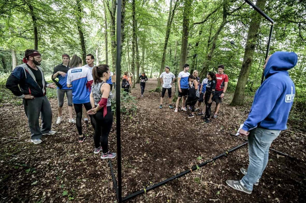 L'araigne : attente des équipes