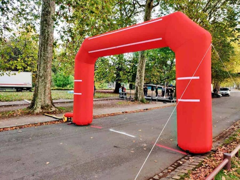 Arche Gonflable Rouge 8*4M Arche Publicitaire Promotion Porte Entrée