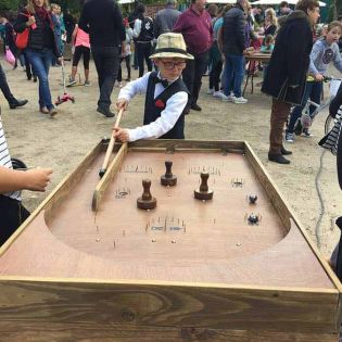 Bagatelle : ambiance 1950