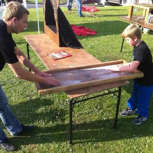 Cible élastique : à 2