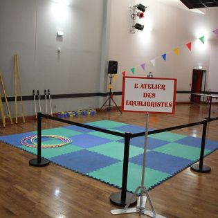 Potelet 2m : répartition d'espace