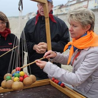 Suspens : elle est concentrée