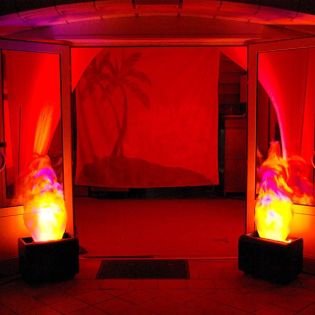 Big Torch à l'entrée