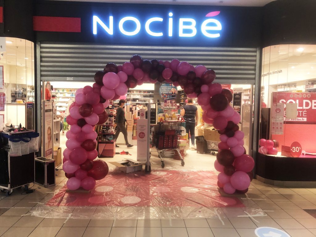 Arche déstructurée Nocibé