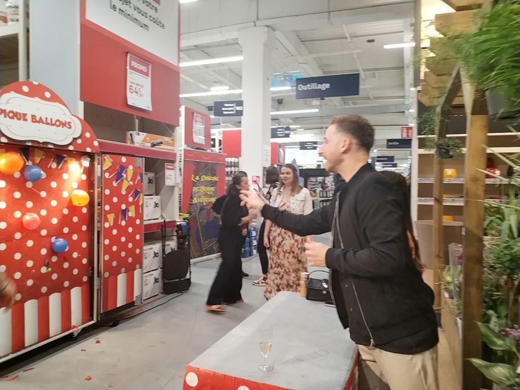 Pique ballons Leroy merlin