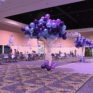 Arbre En Ballons Helium 1