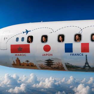 Avion Tour Du Monde