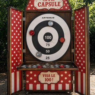 Lancer à la capsule