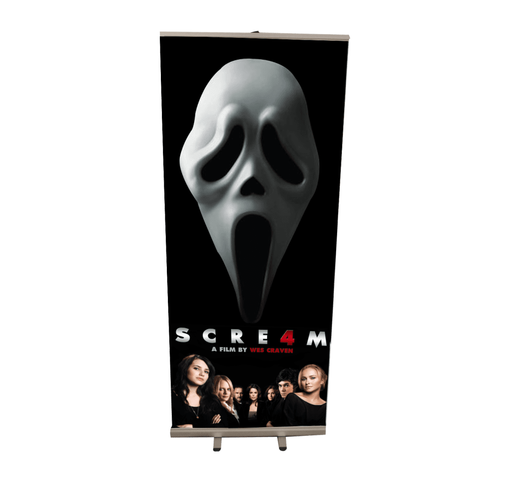 Roll Up Scream En Forme 85x200 Copie