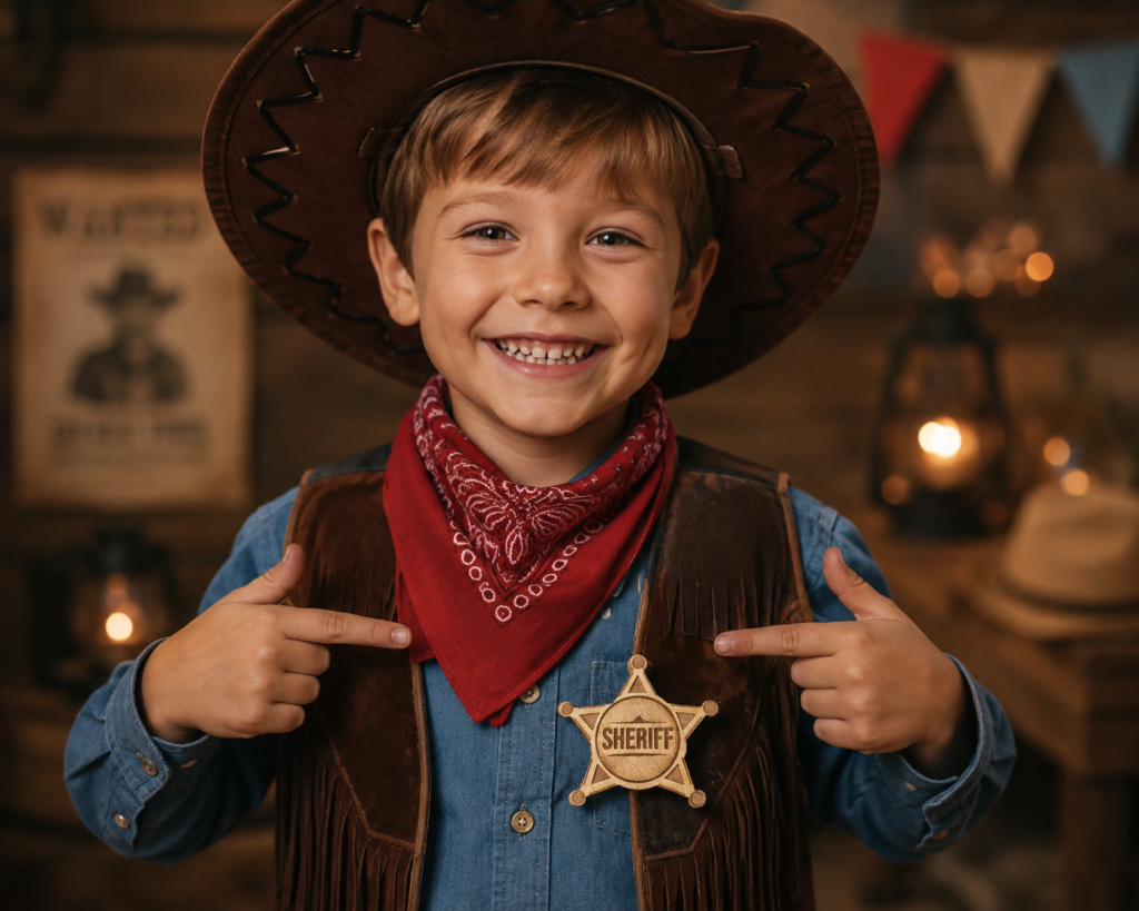 Etoile De Sheriff Enfant