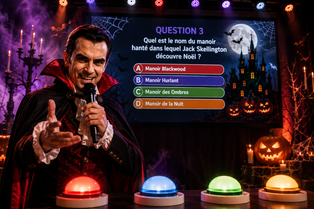 Quiz Halloween Presentateur Vampire