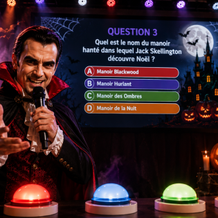 Quiz Halloween Presentateur Vampire