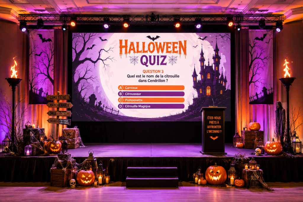 Quiz Halloween Decor