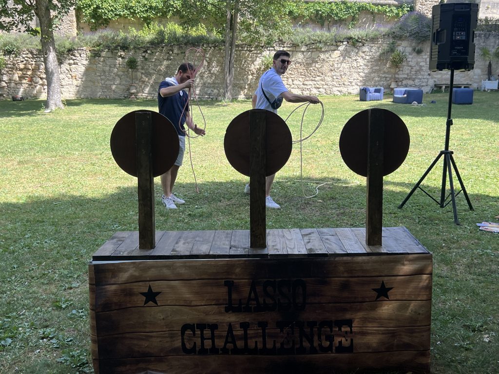 Lasso Challenge - jeu réel