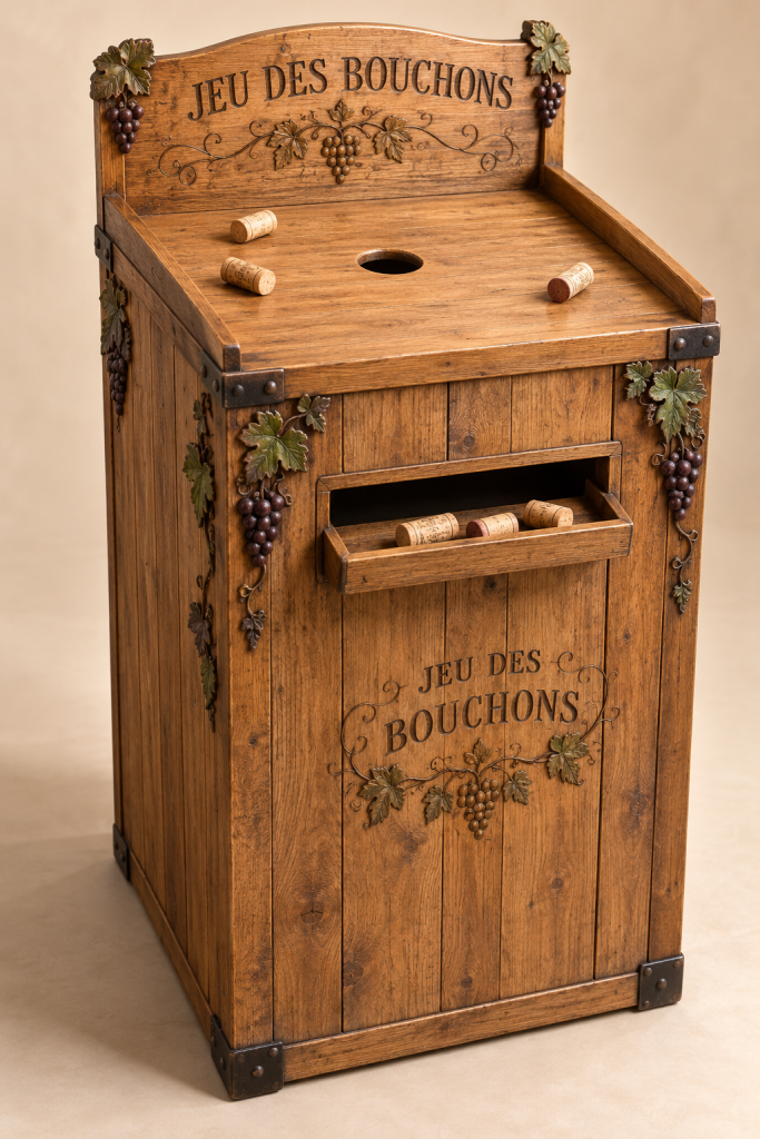 Jeu des bouchons en chêne